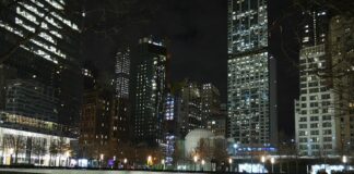 New York bei Nacht