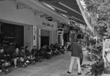 Fotografieren in Hanoi Hanoi Strassencafe