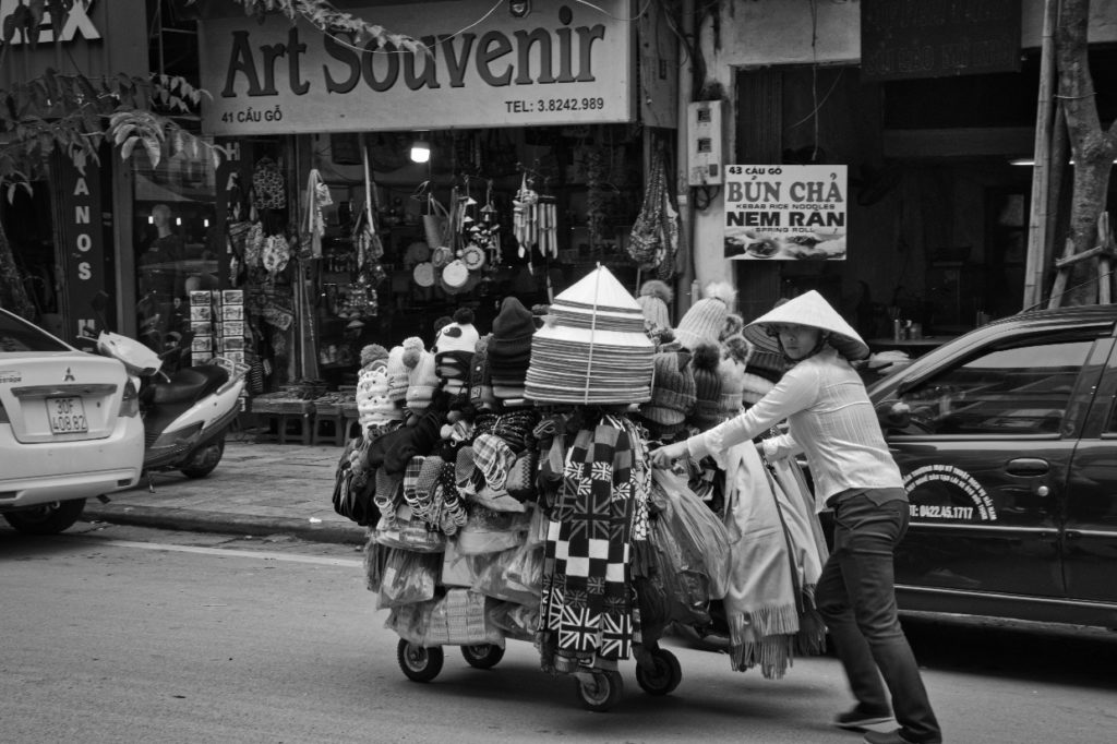 Hanoi Strassenverkaufswagen
