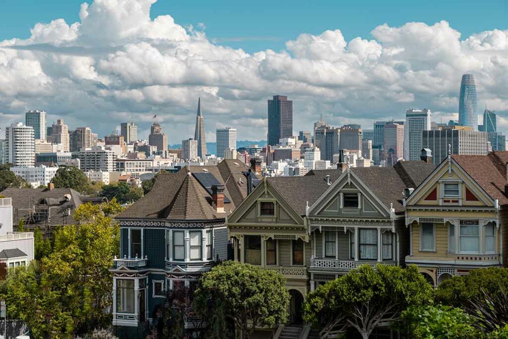 San Francisco Painted Ladies